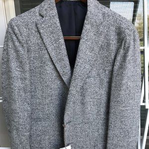 NWT Eleventy Platinum Sport Jacket Grey Half-lined
